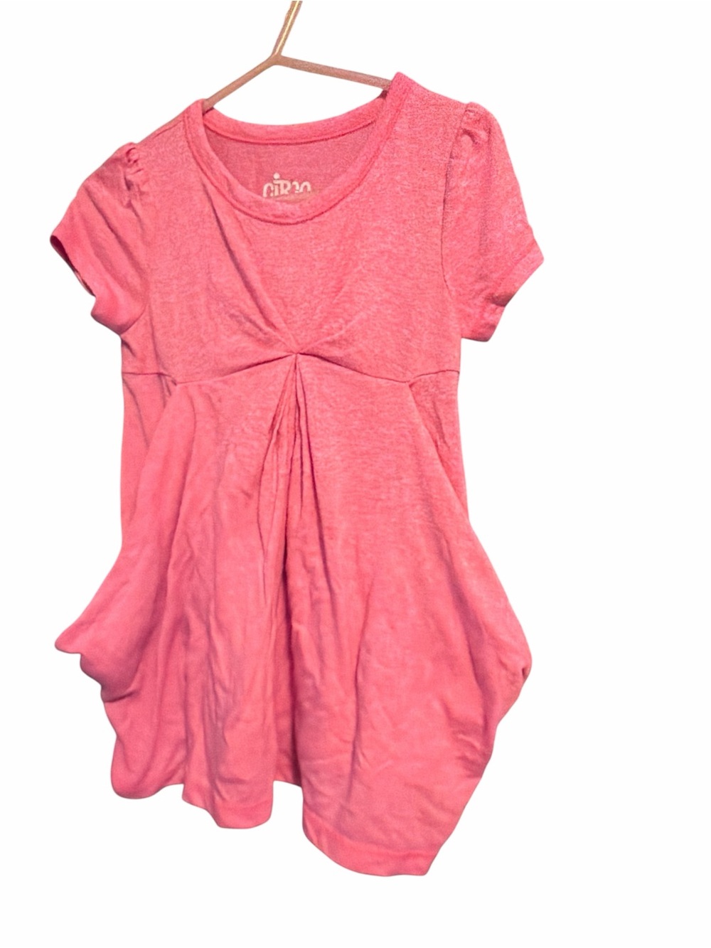 Circo Pink Short-Sleeve Twirl Top